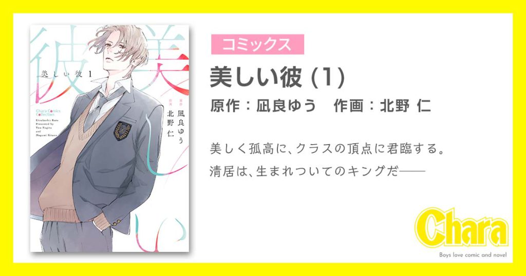 美しい彼(1) – 徳間書店：Chara(キャラ) [ BL comic＆novel ]