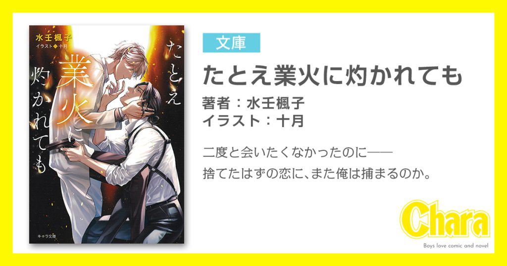 水壬楓子 – 徳間書店：Chara(キャラ) [ BL comic＆novel ]